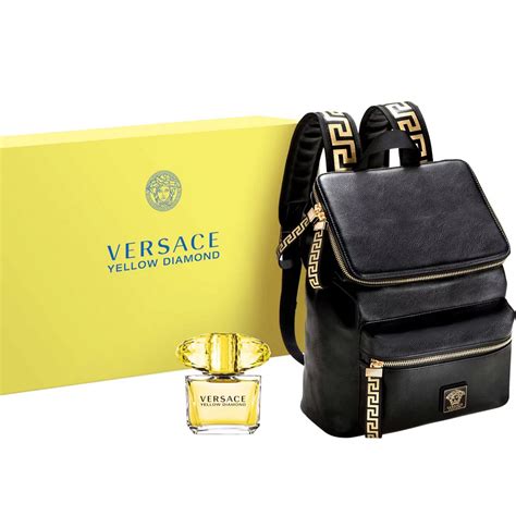 versace parfums backpack gift set